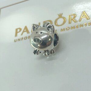 🌞📖Pandora Cute Piggy Bank Charm  S925 sterling silver gift